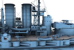 CK34-Partial Ship-Starboard Profile-Cmd Bridge